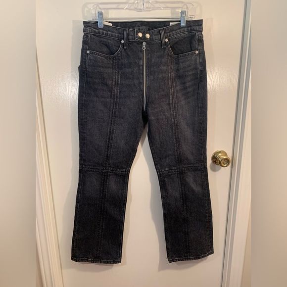 rag & bone Denim - Rag & Bone NWT black Bain iver high waisted pants Size 30
